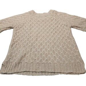 Cozy Cream Sweater sz 10